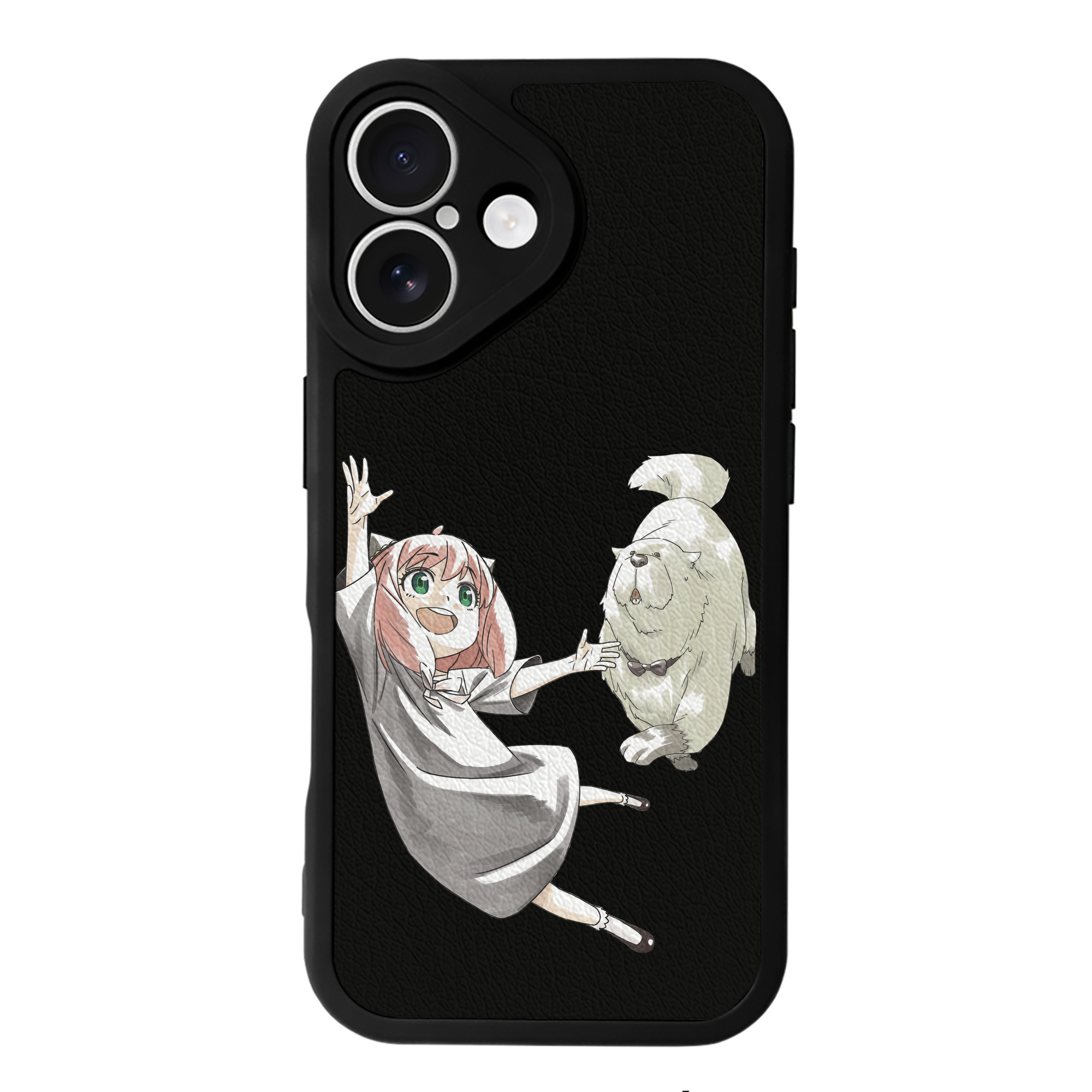 （画像用） SPY×FAMILY间谍家家酒 【iPhone 16シリーズ対応】シリコンスマホケース（レザー調） 材質：シリコン